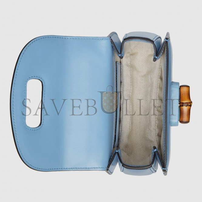 GUCCI BAMBOO 1947 MINI TOP HANDLE BAG 686864 (17*12*7.5cm) GUCCI BAMBOO 1947 MINI TOP HANDLE BAG 686864 (17*12*7.5cm)